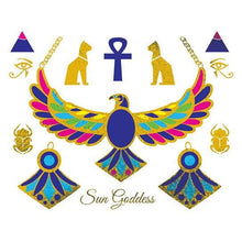 Egyptian Metallic Temporary Tattoo
