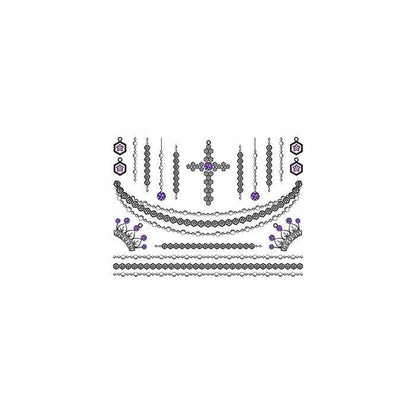 Exquisite Temporary Tattoo Jewelry Set