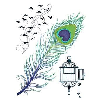 Fashion: Whimsical Temporary Tattoo Set