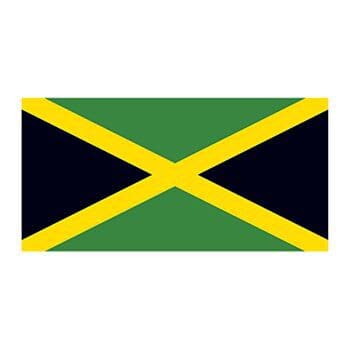 Flag of Jamaica Temporary Tattoo