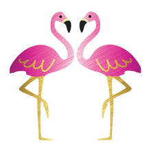 Metallic Flamingos Temporary Tattoo
