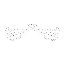Metallic Flashy Freckles Face Temporary Tattoo- Silver