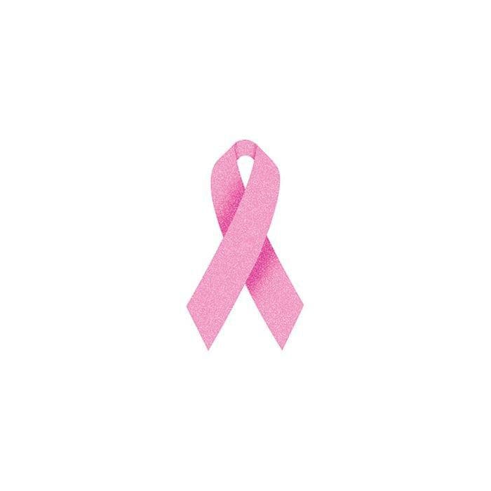 Glitter Pink Awareness Ribbon