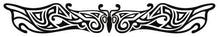 Glow in the Dark Butterfly Band Temporary Tattoo