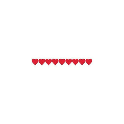 Hearts Armband Temporary Tattoo