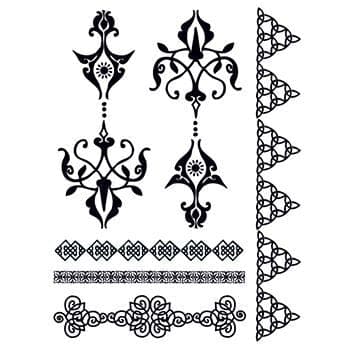 Henna: Aspirational Temporary Tattoo Set