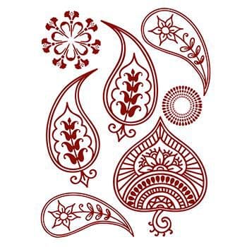 Henna: Floral Temporary Tattoos