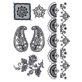 Henna: Midnight Temporary Tattoo Set