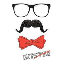Hip Not Hipster Temporary Tattoos