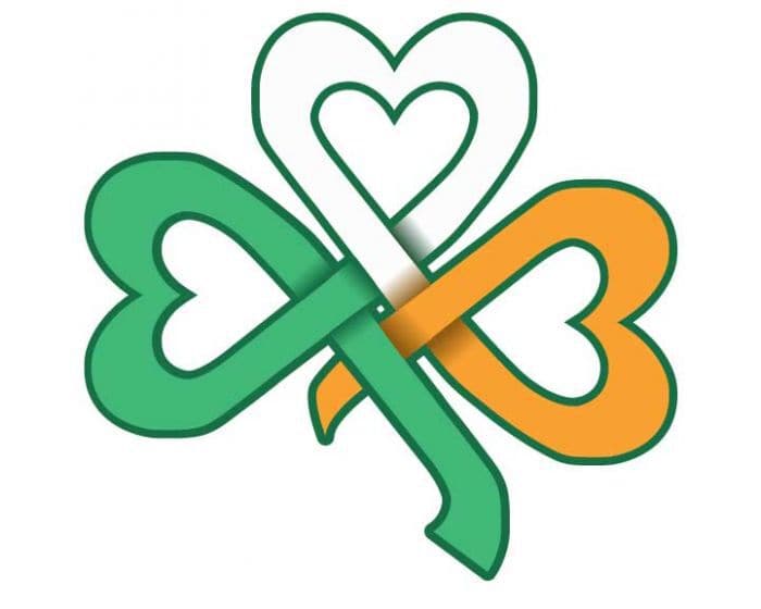 Irish Shamrock Temporary Tattoo