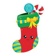 Jolly Stocking Temporary Tattoo