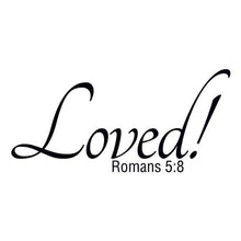 Loved! Temporary Tattoo