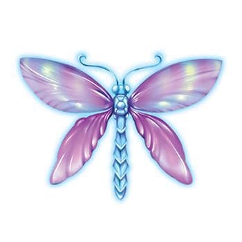 Magical Dragonfly Temporary Tattoo