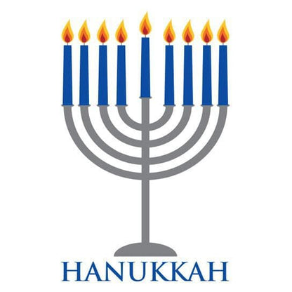 Menorah Temporary Tattoo
