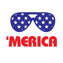 Merica Sunglasses Temporary Tattoo