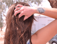 metallic festival temporary tattoo