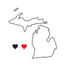 Michigan State Pride Temporary Tattoo