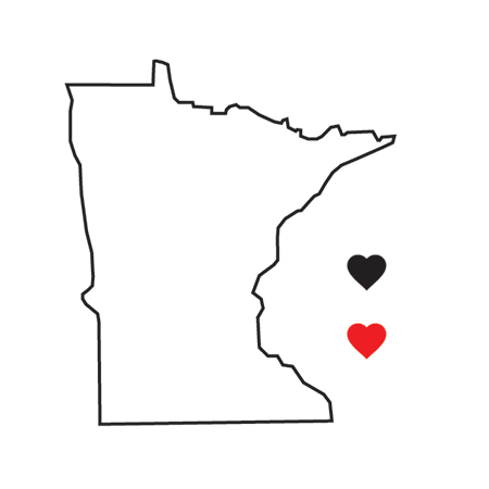Minnesota State Pride Temporary Tattoo