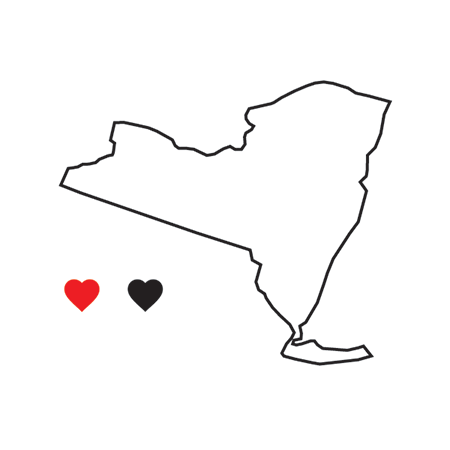 New York State Pride Temporary Tattoo