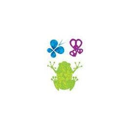 Peace Frog Temporary Tattoos