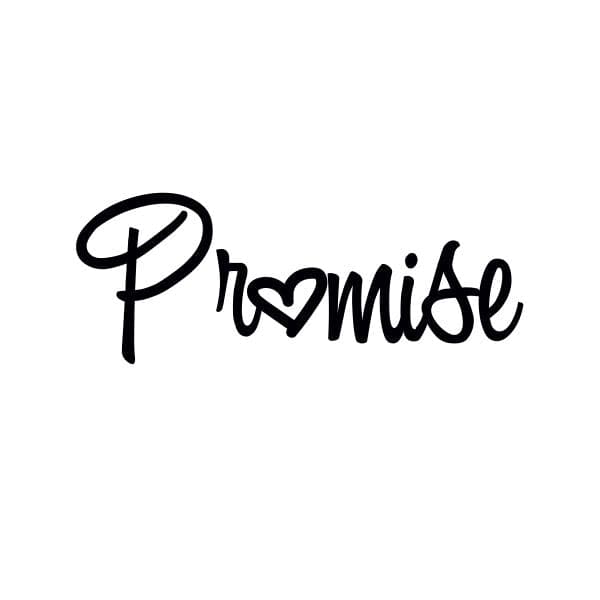 Pinky Promise Temporary Tattoo