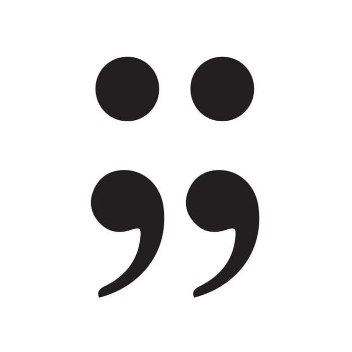 Semicolon Temporary Tattoo