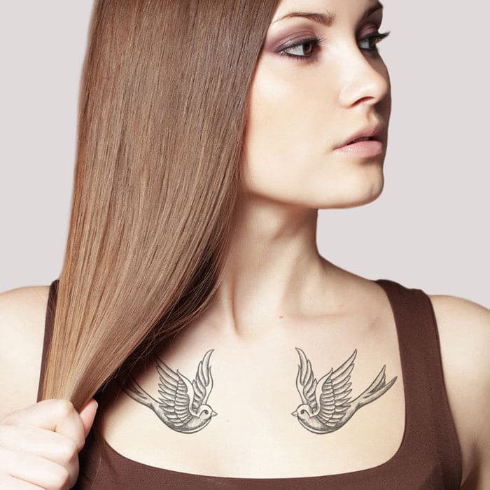 so fly temporary tattoo