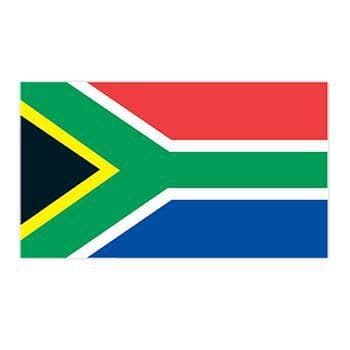 South Africa Flag Temporary Tattoo