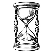Hourglass Temporary Tattoo