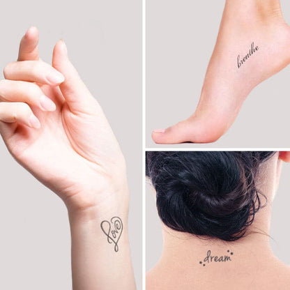 to do list temporary tattoo
