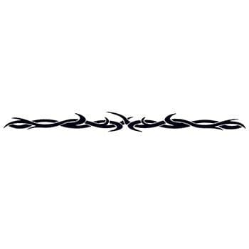 Tribal Band Temporary Tattoo