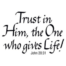 Trust In Him Temporary Tattoo