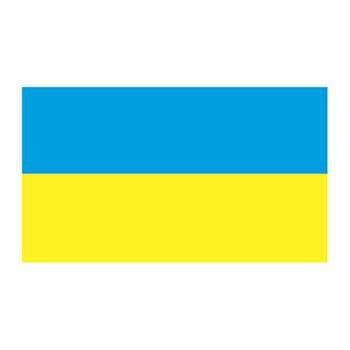 Ukraine Flag Temporary Tattoo