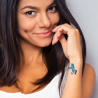 unicorn temporary tattoo