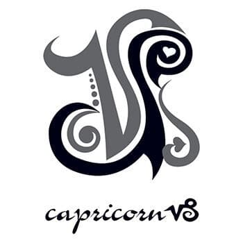 Zodiac: Capricorn Design Temporary Tattoo