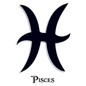 Zodiac: Pisces Temporary Tattoo